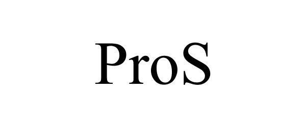 Trademark Logo PROS