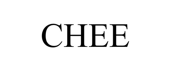 Trademark Logo CHEE
