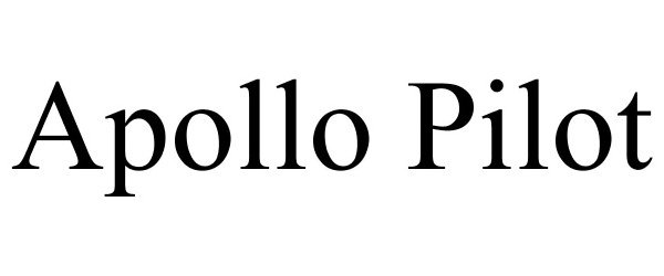 Trademark Logo APOLLO PILOT