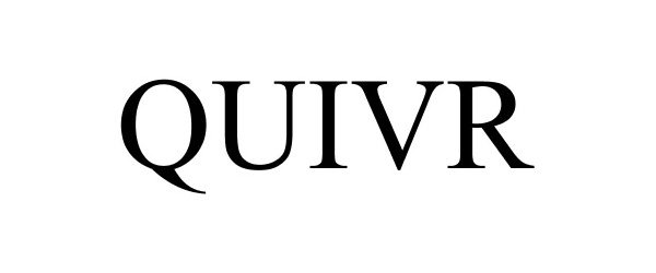 Trademark Logo QUIVR