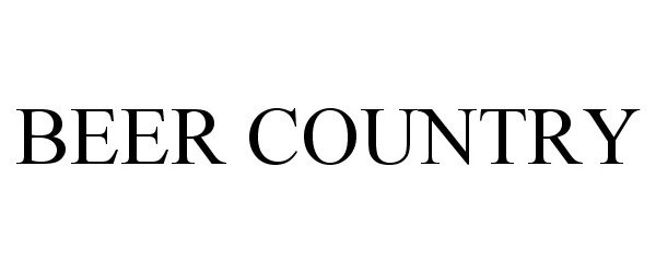 Trademark Logo BEER COUNTRY