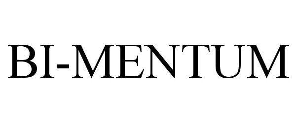 Trademark Logo BI-MENTUM