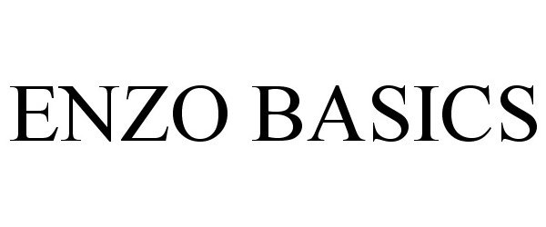 Trademark Logo ENZO BASICS