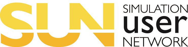 Trademark Logo SUN SIMULATION USER NETWORK