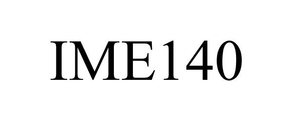 Trademark Logo IME140