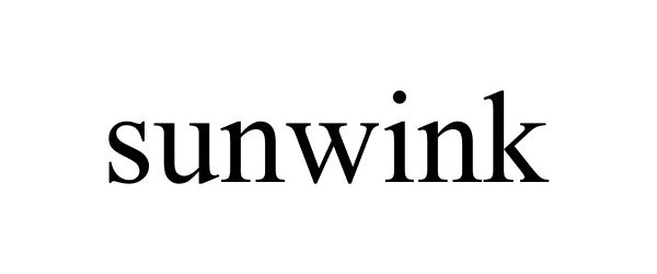 Trademark Logo SUNWINK