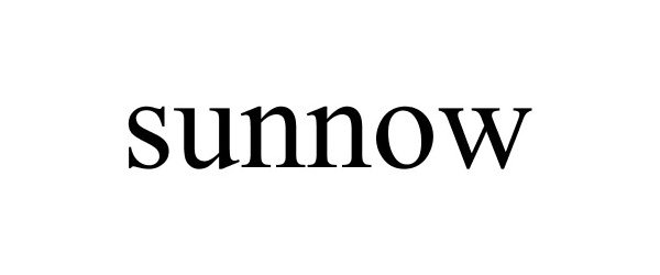 Trademark Logo SUNNOW