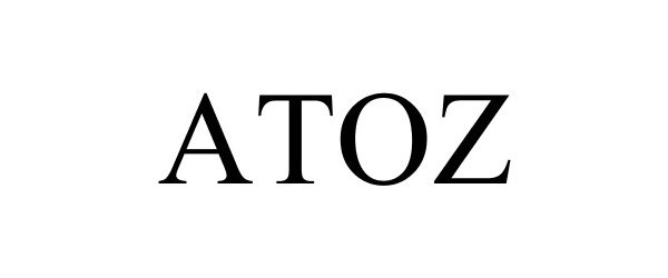 Trademark Logo ATOZ
