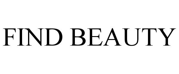 Trademark Logo FIND BEAUTY