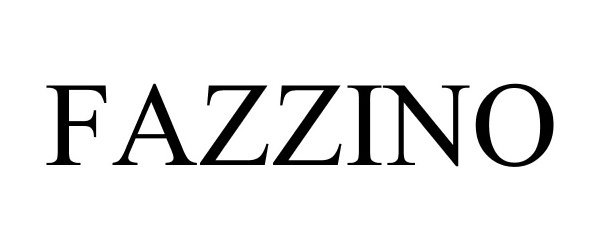 Trademark Logo FAZZINO