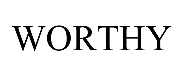 WORTHY - Narrow Gauge Holdings, Inc. Trademark Registration