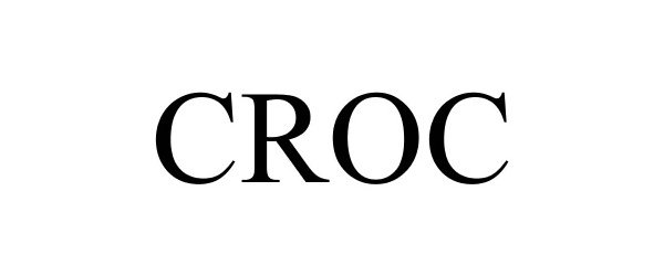 Trademark Logo CROC