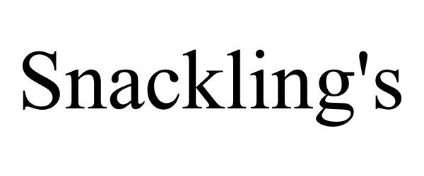 Trademark Logo SNACKLING'S