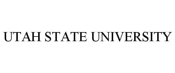  UTAH STATE UNIVERSITY