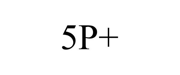 Trademark Logo 5P+
