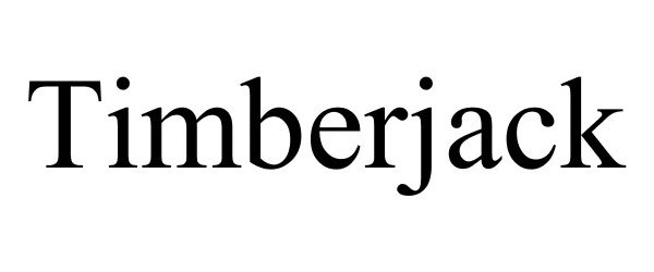 Trademark Logo TIMBERJACK