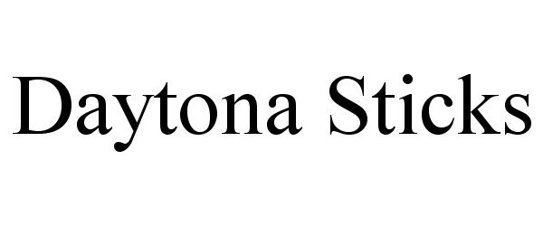 Trademark Logo DAYTONA STICKS