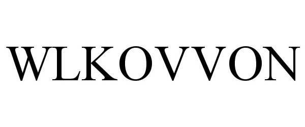  WLKOVVON