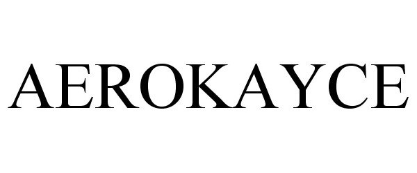 Trademark Logo AEROKAYCE