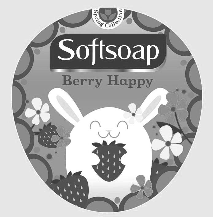 Trademark Logo SPRING COLLECTION SOFTSOAP BERRY HAPPY