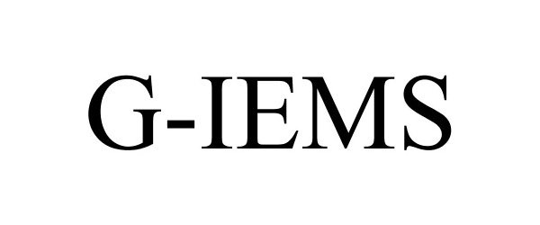 Trademark Logo G-IEMS