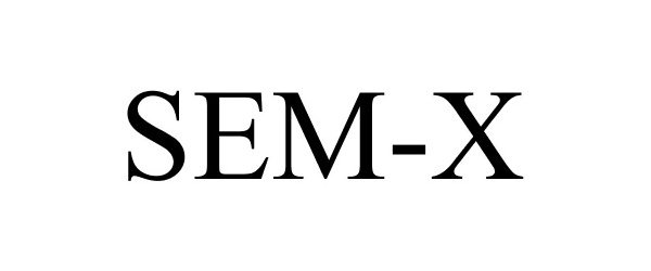 Trademark Logo SEM-X