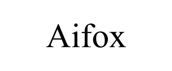 Trademark Logo AIFOX