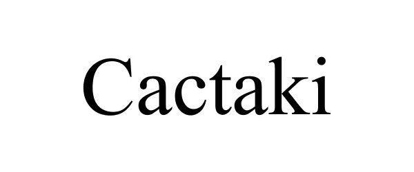  CACTAKI