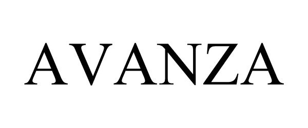 Trademark Logo AVANZA