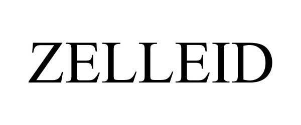 Trademark Logo ZELLEID