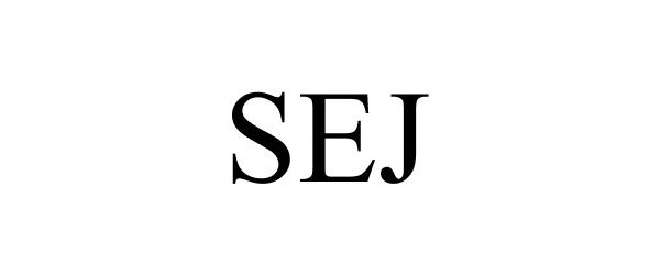 Trademark Logo SEJ