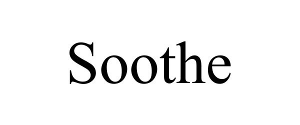Trademark Logo SOOTHE