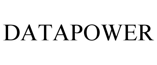 Trademark Logo DATAPOWER