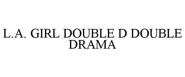  L.A. GIRL DOUBLE D DOUBLE DRAMA