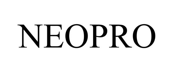 Trademark Logo NEOPRO