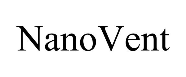 Trademark Logo NANOVENT
