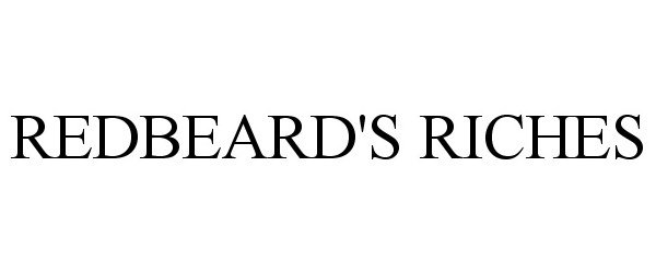  REDBEARD'S RICHES
