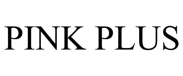 Trademark Logo PINK PLUS