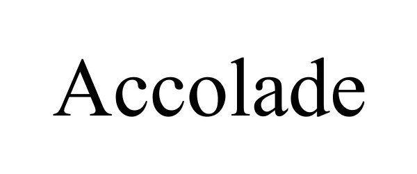 Trademark Logo ACCOLADE