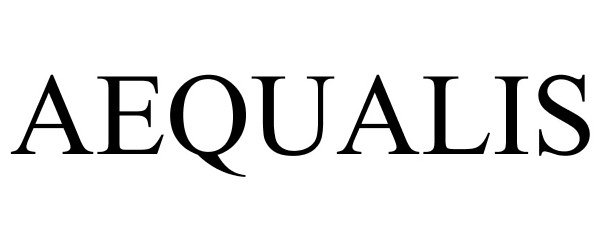 Trademark Logo AEQUALIS