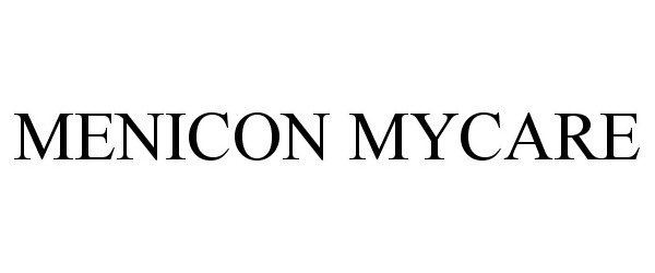  MENICON MYCARE