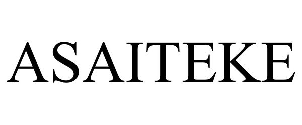 Trademark Logo ASAITEKE
