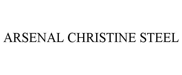 Trademark Logo ARSENAL CHRISTINE STEEL