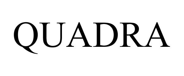 Trademark Logo QUADRA