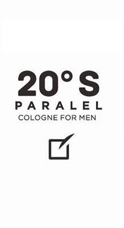 Trademark Logo 20°S PARALEL COLOGNE FOR MEN