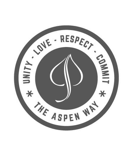 Trademark Logo THE ASPEN WAY UNITY - LOVE - RESPECT - COMMIT