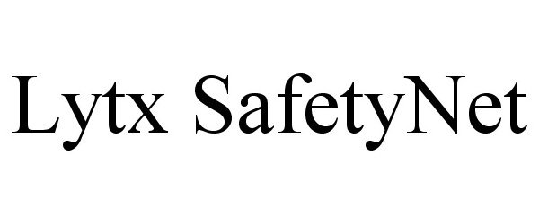 Trademark Logo LYTX SAFETYNET