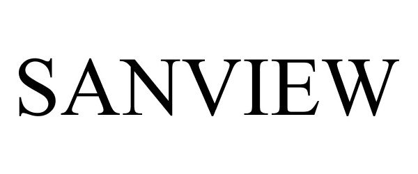 Trademark Logo SANVIEW