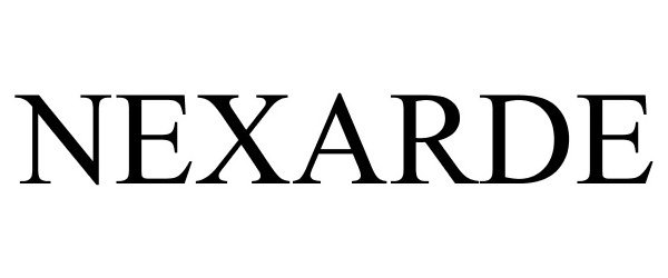 Trademark Logo NEXARDE