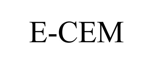 Trademark Logo E-CEM